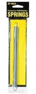 lot 12549 image: Extension Spring  916 in. x 8-12 in. x 0.054 in.  Spring  Single Loop  Closed