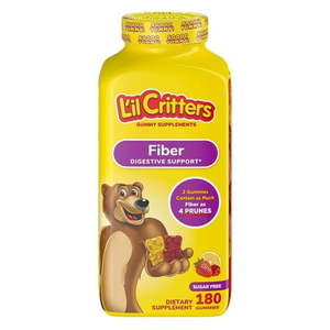 lot 12579 image: L il Critters Fiber Gummy Bears , 180 Count, BB 32026