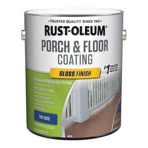 lot 12603 image: Rust-Oleum Porch & Floor Gloss Tint Base Porch and Floor PaintPrimer 1 gal