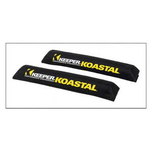 lot 12640 image: Keeper Roof Rack Pads Black 18 in. L 200 lb.