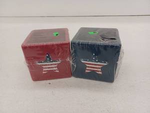 lot 12649 image: Patio Essentials Set Of 2 Citronella Candles
