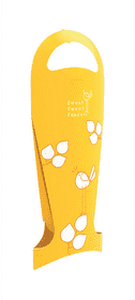 lot 12655 image: Fresh Brands Recyclable Wild Bird 18-22 oz. Recycled Material Collapsible Seed Feeder, 3 Pack