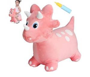 lot 2567 image: INPANY Bouncy Horse, Dinosaur Hopper Toys