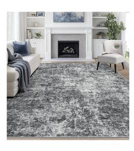 lot 2602 image: 8x10 Area Rugs for Living Room Rug Washable Abstract Large Rug for Dining Room Bedroom