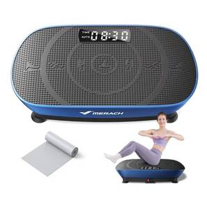 lot 2638 image: MERACH Vibration Plate Exercise Machine, Whole Body Workout Equipment