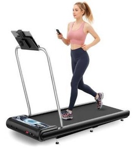 lot 2639 image: Walking Treadmill Pad with Handle Bar