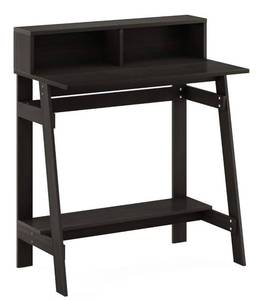 lot 2642 image: Furinno Simplistic a Frame Computer Desk, Espresso