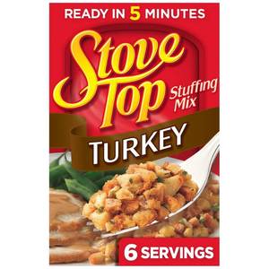 lot 2665 image: Stove Top Stuffing Mix for Turkey - 6oz pack of 3