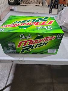 lot 2667 image: Shasta Mountain Rush Soda 12-Pack