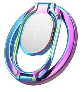 lot 2790 image: Doflyesky Magnetic Phone Ring Holder with Magsafe, Double Adjustable Gym Finger Ring Grip,