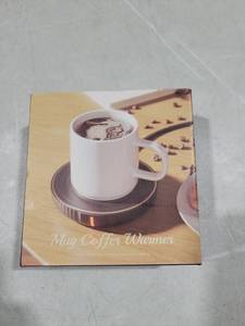 lot 2846 image: HouseGem Large Candle Warmer Plate - Coffee Cup Mug Warmer for Desk, Candle Melter, Electric Mug Heater for Beverages, Milk & Tea, Coffee Accessories Ideal Gifts Keep Cup Warm (Black)