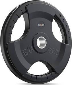 lot 2644 image: SPART brand weight plate designed for strength training. 35LB
