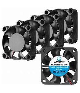 lot 2789 image: WINSINN 40mm 5V Fan - Hydraulic Bearing 5000 RPM 4010 Cooling Fan Replacement for DVRSmall AppliancesElectronics, 30cm Cable with XH2.54-2PIN, Brushless 40x10mm (5Pcs)