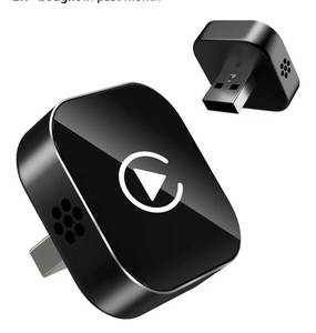 lot 2877 image: Wireless CarPlay Adapter, 2026 Upgraded Wired to Wireless for Apple CarPlay & Android Auto, Mini USB Design Car Play Adapter with Type-C Extension, Plug and Play, Stable Connection & No Latency