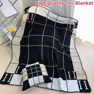 lot 2909 image: Fcteap h Blanket Soft Throw Blanket Faux Fleece Cashmere Plaid Warm Shawl Thick Knitted Plush Cozy Comfy for Women Throw Blanket for Sofa Couch Bed Queen King Size 55x66 in (Black)