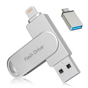 lot 2936 image: Apple MFi Certified Flash Drive 512GB, Photo Stick for iPhone Memory Stick for PhotoVideo Backup Stick, High-Speed USB Thumb Drive for iPhone Storage Compatible for iPhoneiPadAndroidPC (Silver)