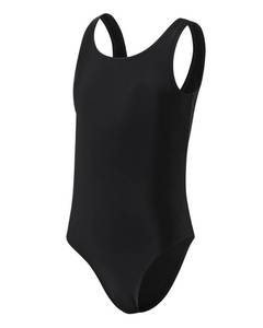 lot 2983 image: Girls Swimsuits for Girl One Piece Swimsuit Solid Color Girls Swimwear Cute Girl Bathing Suit Quick Dry Beach Kids Black Swimsuit for Teens 8Y Yizuoding005