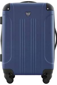 lot 3021 image: Travelers Club Hard Shell Carry-On Luggage Blue