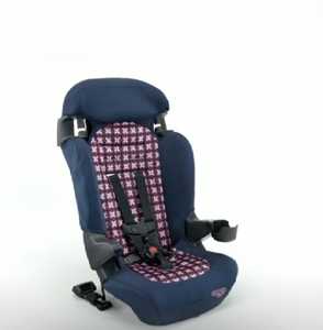 lot 3057 image: Cosco Kids Finale 2-in-1 Toddler Booster Car Seat, Peony Tiles II