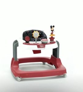 lot 3058 image: Disney Baby Ready, Set, Walk DX Developmental Walker, Modern Mickey