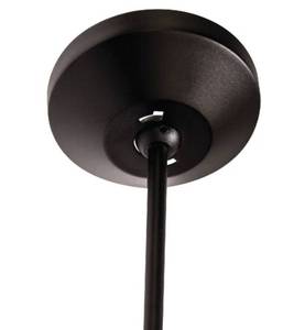 lot 3068 image: NEW Portfolio Matte Black 36 P836MB Pendant Light Kit for 8 LED Cylinder