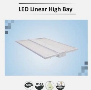 lot 3109 image: 140W LED Linear High Bay Warehouse Light White Fixture