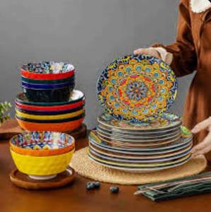 lot 3118 image: vancasso ceramic 24 piece dinner set