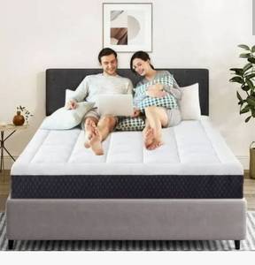 lot 3120 image: 6 Inch Twin Memory Foam Mattress for Cool Sleep, CertiPUR-US Certified Pressure Relieving