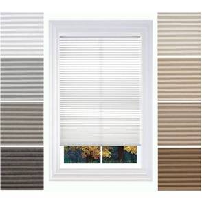 lot 3124 image: Cordless Light Filtering Cellular Shade Anthracite 39 W x 48 H