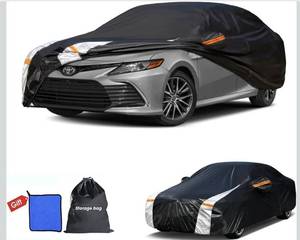 lot 3139 image: DYTARGET in Full Exterior Sedan Waterproof Car Cover All Weather, Waterproof,UV Resistant, Dustproof, and Snowproof Fit Toyota Camry,Tesla Model 3,Honda Accord,Nissan Altima,Kia K5 etc.Size A4