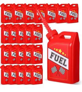lot 3152 image: Mifoci 24 Pack Race Car Fuel Can Cups Set 11 oz Fuel Can Drinking Cups with Straw Racing Theme Birthday Party Favor for Kids Racing Car Theme Birthday Party Baby Shower Supplies
