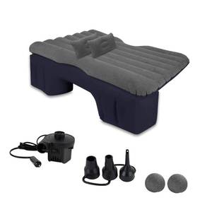 lot 3187 image: Zento Deals Truck and Car Air Mattress Backseat Bed - Premium Quality Portable Car Inflatable Mattress with 2 Pillows Universal fit (1 Pack)