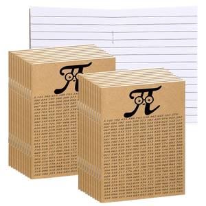lot 3220 image: Eaasty 50 Pcs Math Party Favors Graduation Gifts Bulk Pi Themed Mini Notepad Notebook for Math Lovers Teacher Mathematics Students Classroom Rewards Birthday Party Favors Supplies(Kcraft)