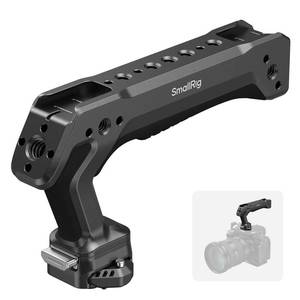 lot 3223 image: SMALLRIG Quick Release Top Handle, Dual-Direction & Compatible QR-Slide NATO Rail for ARRI with 14-20 Screw, Ergonomic Design,15kg Max. Load,Built-in Multiple Mounting Points,HawkLock H21-5632