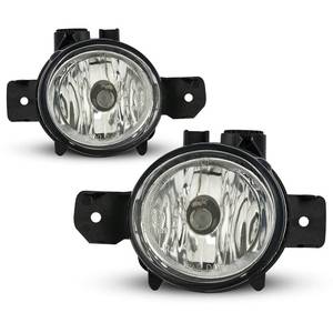 lot 3226 image: Fog Lights fit for BMW X1 E84 2012-2015 with M Package sport bumperX3 E83 2007-2010X5 E70 2007-2013 A Pair Clear glass