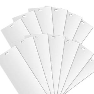 lot 3345 image: 25Pcs 82.5 Vertical Replacement Blinds, PVC Vertical Window Blinds Replacement Slats Parts for Sliding Glass Door Patio Door Window