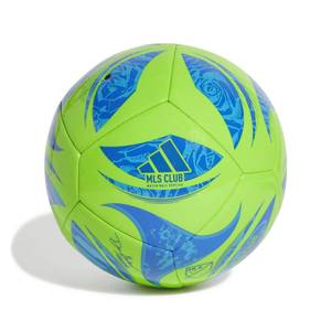 lot 3347 image: Adidas MLS Club Soccer Ball, GreenGlory BlueSolar Blue, 4