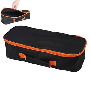 lot 3360 image: Open Top Tool Tote,Wide Mouth Open Power & Hand Tools Bags Organizer for Men Women (16 Inch)