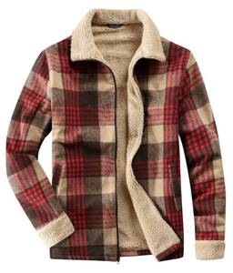 lot 3370 image: Fozexi Womens Sherpa Lined Jackets Sherpa Turn-Down Collar Full Zip Fleece Flannel Jacket for Women Trendy Brown Large