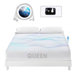 lot 3387 image: Grounding Sheets for Bed Queen Earthing Fitted Sheet 10% Silver & 90% Organic Cotton Conductive Bed Sheets Kit Earth Connected for Pain Relief Sleep Therapy with Grounding Cord (60X 80X 15 Gray)