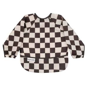 lot 3392 image: Tiny Twinkle Long Sleeve Bib for Babies & Toddlers  Waterproof Smock Bib for Eating  Machine Washable & Mess-Proof Feeding Essentials  Newborn Shower Gift (Dinosaur, 2-4Y)