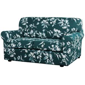 lot 3450 image: H.VERSAILTEX Super Stretch 3 Pieces Sofa Covers for 2 Cushion Couch Covers Sofa Slipcovers Feature Soft Thick Bouncy Modern Style with Individual Cushion Covers Pet Friendly - Loveseat, Dark Teal