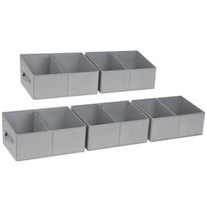 lot 3513 image: DIMJ Closet Storage Bins, 3 Pack Storage Baskets for Shelves, Foldable Closet Organizer with Handle, Linen Closet Organizers and Storage for Clothes, Toys, Towel, Books (Grey)