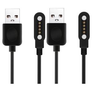 lot 3532 image: BaiWeiDun 2 Pack Smart Watch Charger Cable, Magnetic SmartWatch Accessories Charger Cable 4 Pin Cord, Charger Contact pin spacing 7.62 mm for Smart Watch, Fitness Tracker(2)