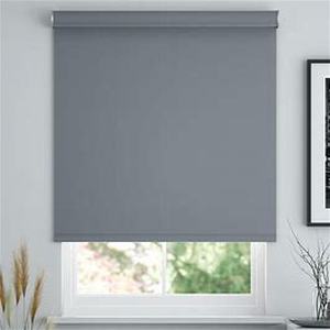 lot 3075 image: No Drill Roller Shade Grey 40w