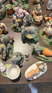 lot 40083 image: Charming Tails Collection and more figurines with Bunny and Garden Theme
