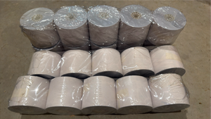 lot 6 image: Standard 80MM Till Thermal Paper Receipt Rolls - 20 Pack