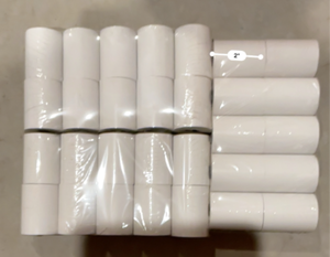 lot 7 image: 2-inch 80mm Till Thermal Receipt Paper - 30 rolls