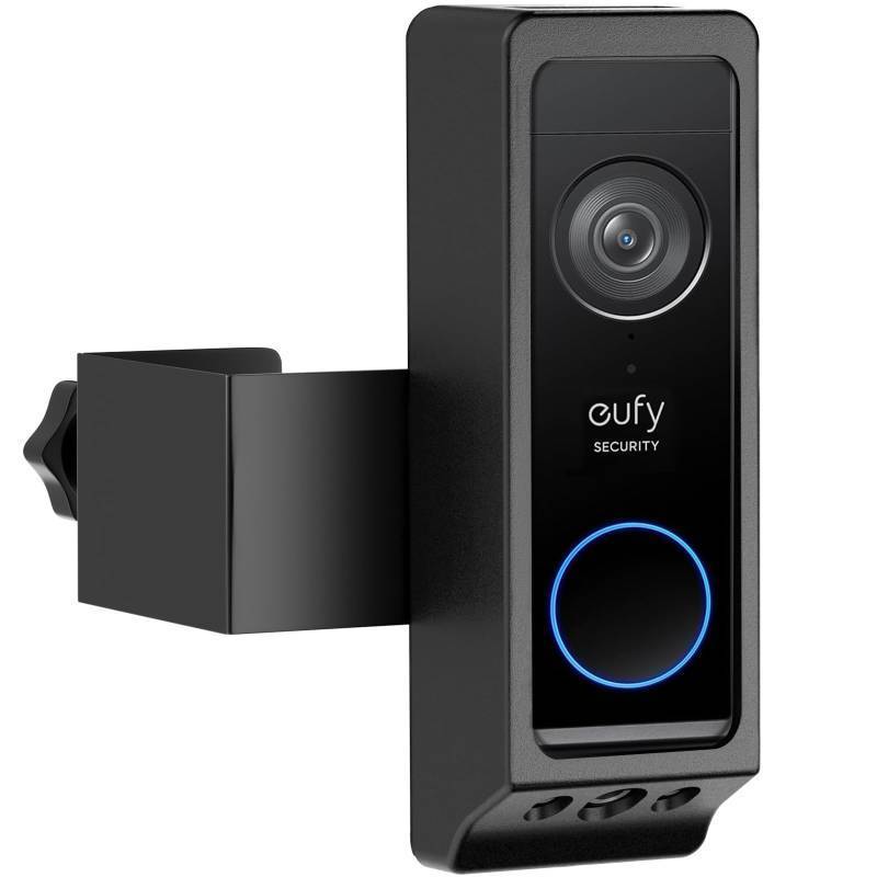 lot 45326 image: Anti-Theft Video Doorbell Mount for Eufy Doorbell E340Wyze Duo Cam Doorbell, No-Drill Adjustable Mounting Bracket for Eufy E340, Apartment Door Camera Mount for Wyze Doorbell for Home Rentals Room - Retail $17