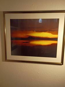 lot 905 image: Framed photograph.  21 x 25